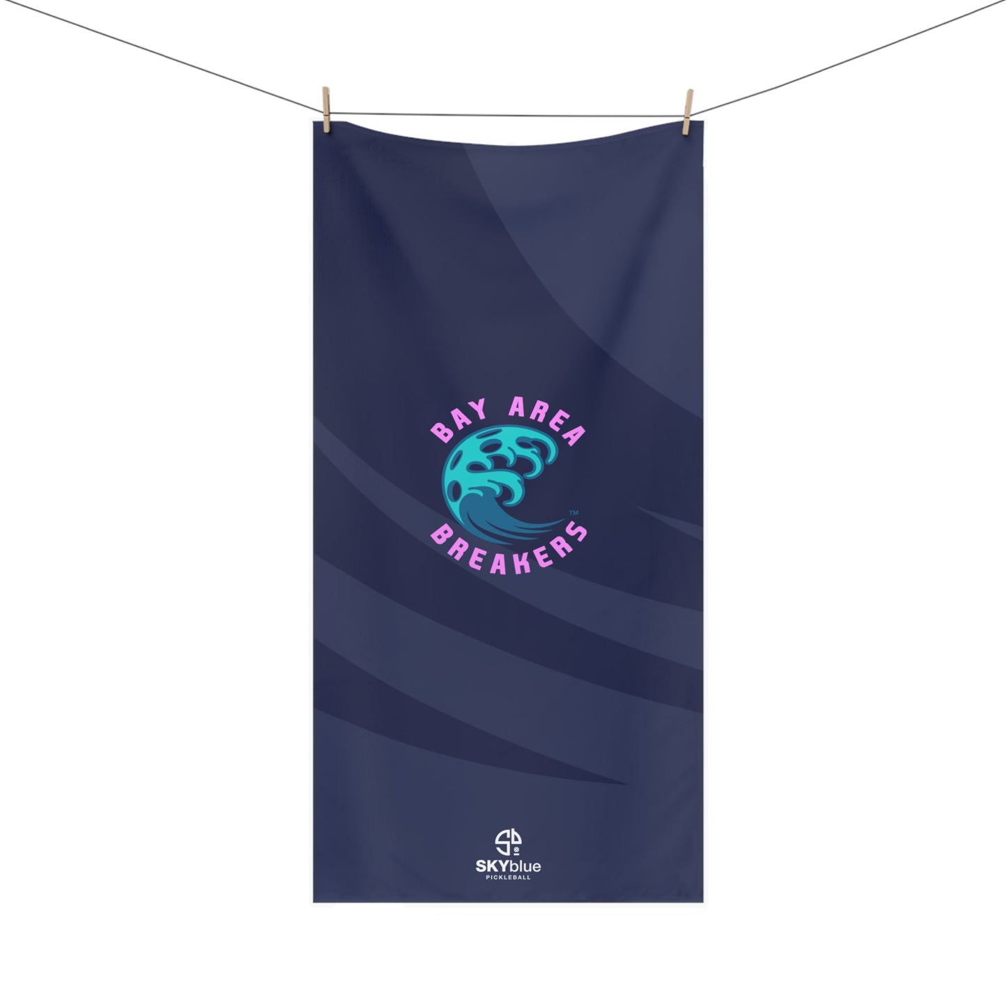 Bay Area Breakers 2025 Blue Towel - 30x60"