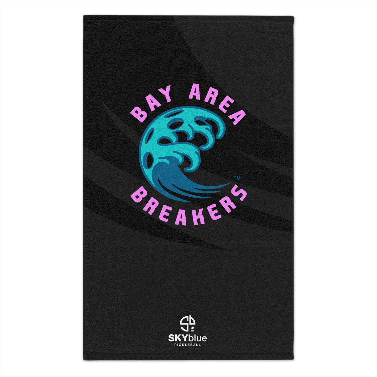 Bay Area Breakers 2025 Rally Towel - 11x18" Black