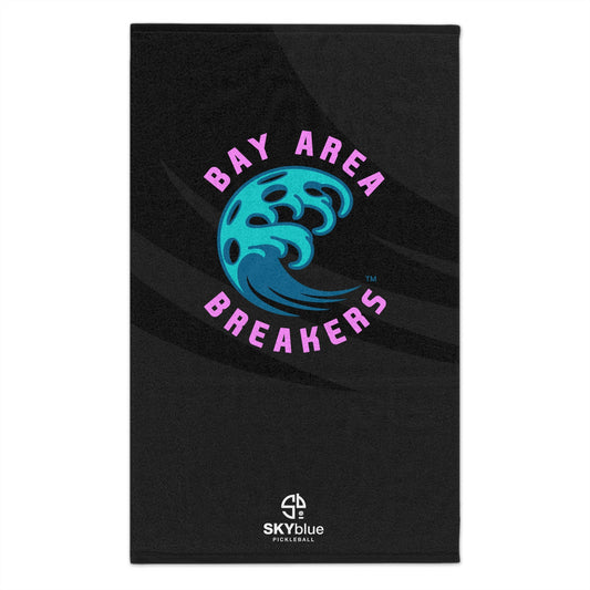 Bay Area Breakers 2025 Rally Towel - 11x18" Black