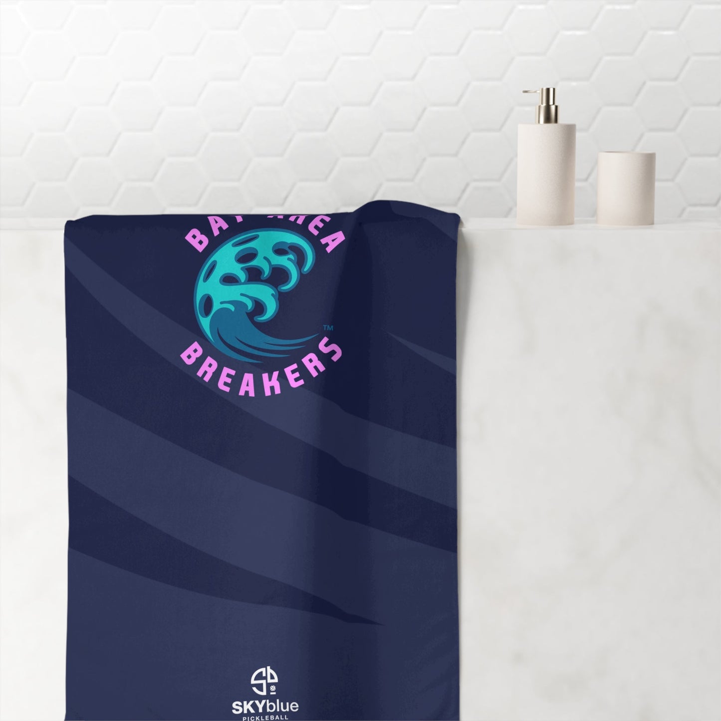 Bay Area Breakers 2025 Blue Towel - 30x60"