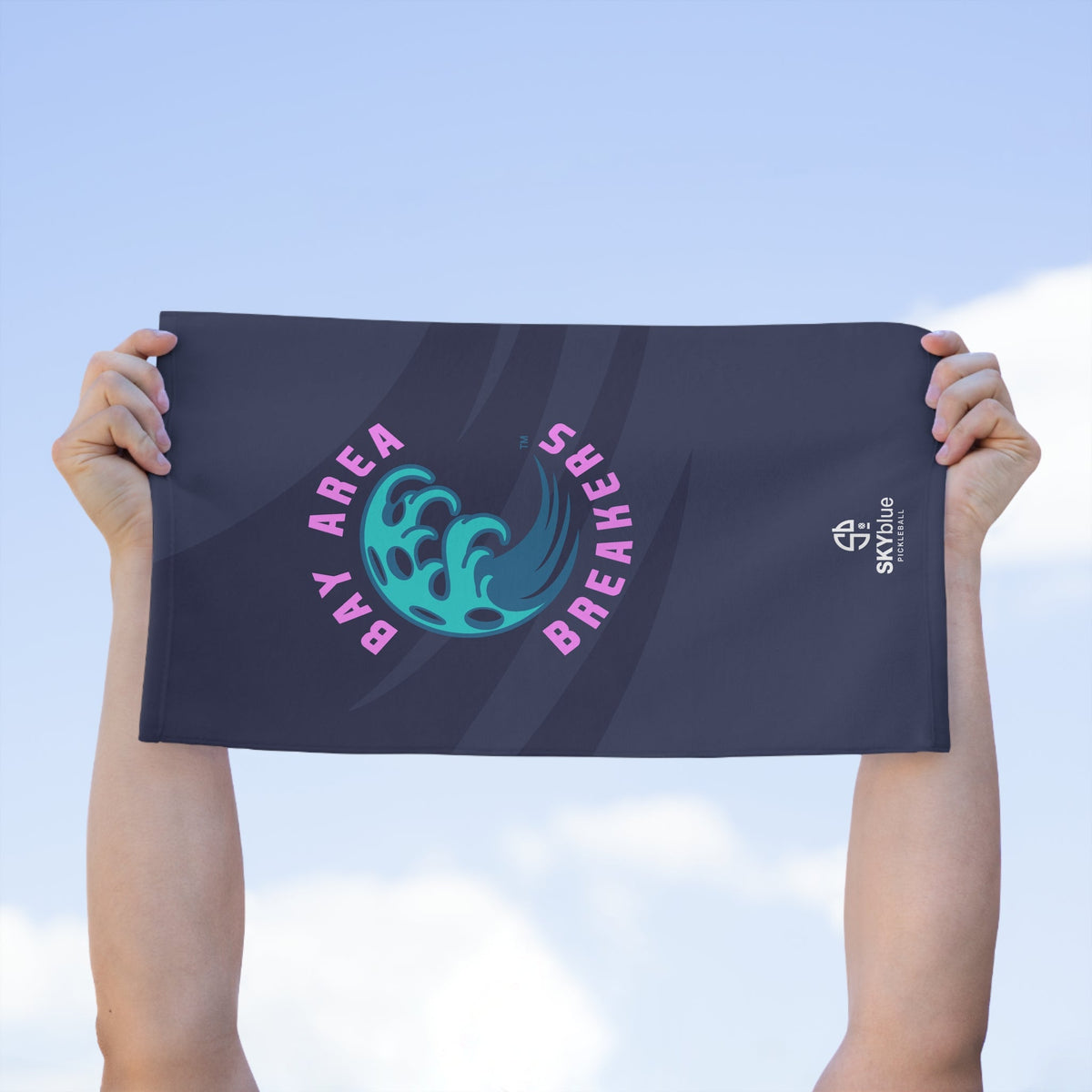 Bay Area Breakers 2025 Rally Towel - 11x18" Blue