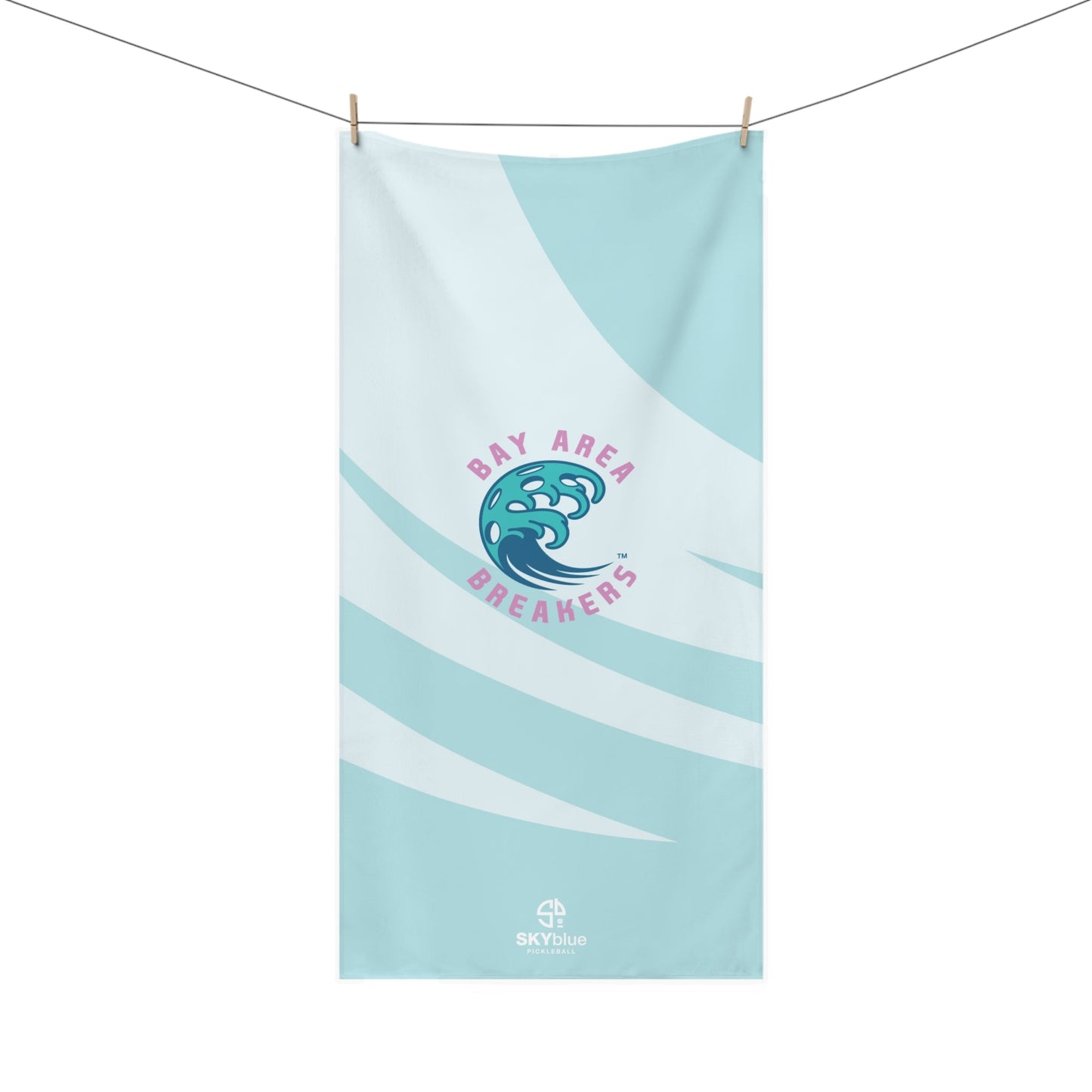 Bay Area Breakers 2025 Turquoise Towel - 30x60"