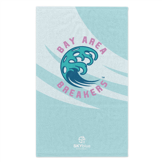 Bay Area Breakers 2025 Rally Towel - 11x18" Turquoise