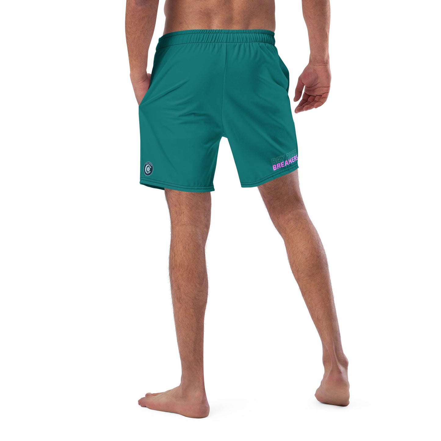 Bay Area Breakers 2025 Men's Shorts with Liner - Green UPF 50+